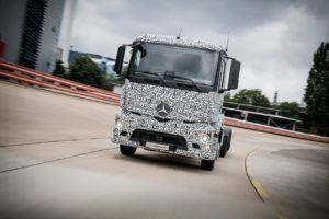 Electric Truck Being Tested By Mercedes Benz