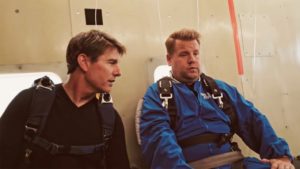 Tom Cruise and James Corden