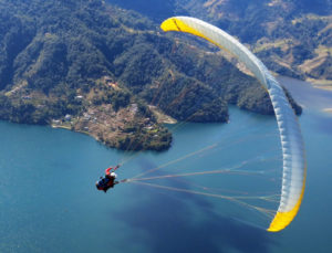 Paragliding 