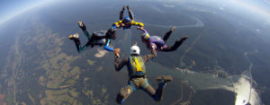 skydiving 
